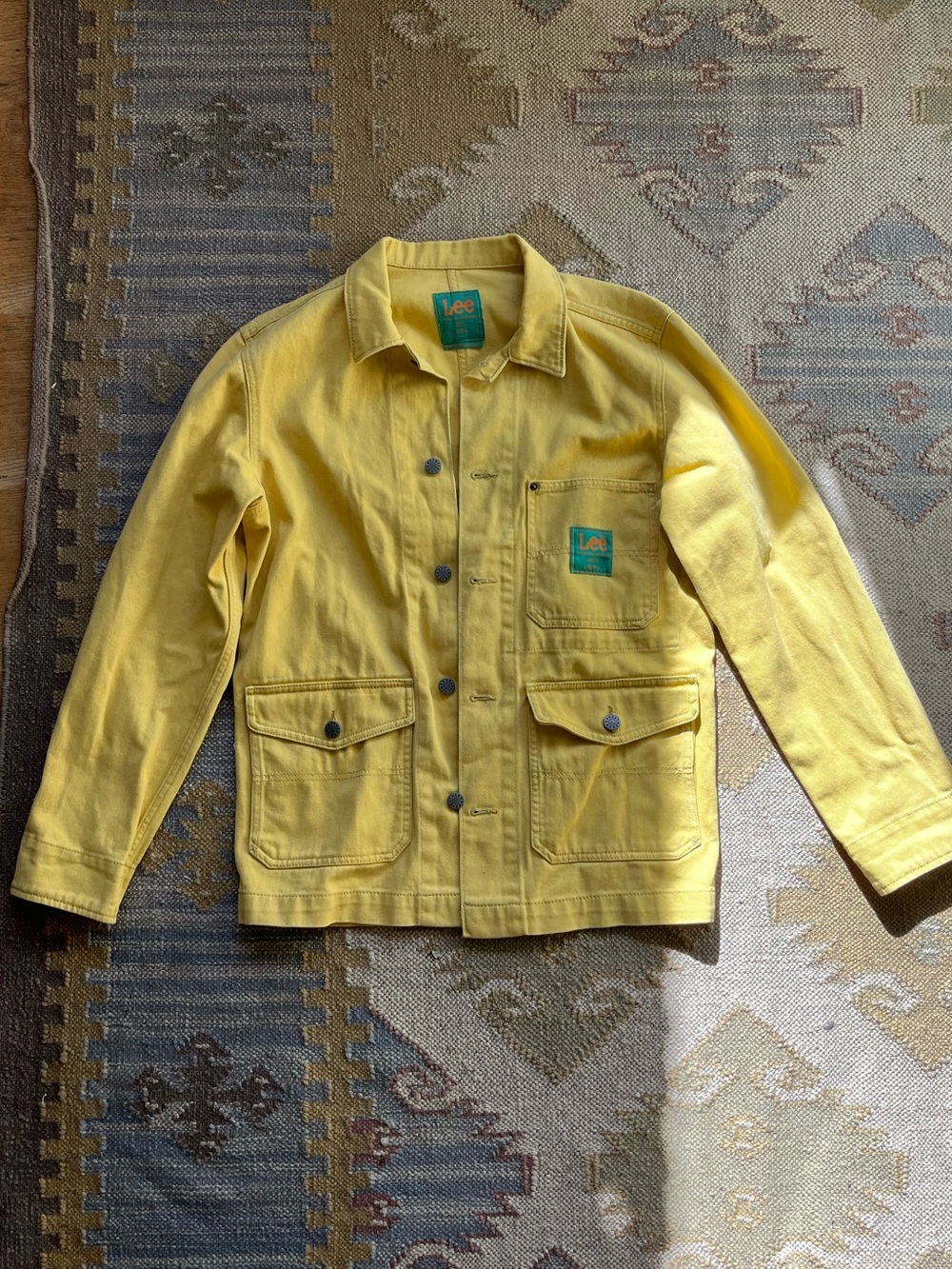 Lee x The Hundreds yellow chore jacket Size M  #workwear #chorejacket